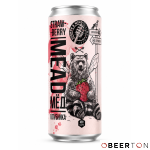 ж/б MEAD STRAWBERRY 0,45л(12шт)ЧЗ (STEPPE&WIND MEADERY)