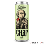 ж/б ЮНОСТЬ ЛОМОНОСОВА СИДР СУХОЙ 0,45л(12шт) ЧЗ(BREWLOK)