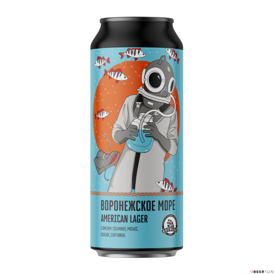 ж/б ВОРОНЕЖСКОЕ МОРЕ 0,45л(12шт) ЧЗ(BREWLOK)