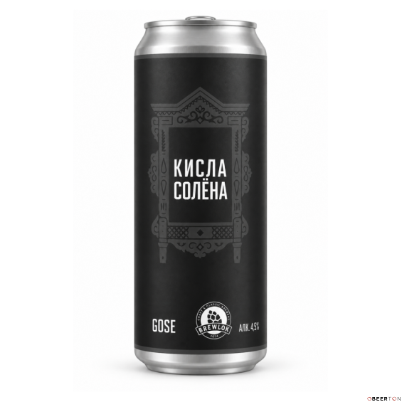 ж/б КИСЛА СОЛЁНА С КОРИАНДРОМ 0,45лЧЗ (BREWLOK)