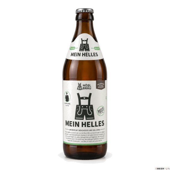 стекло HOSL MEIN HELLES 0,5л ЧЗ