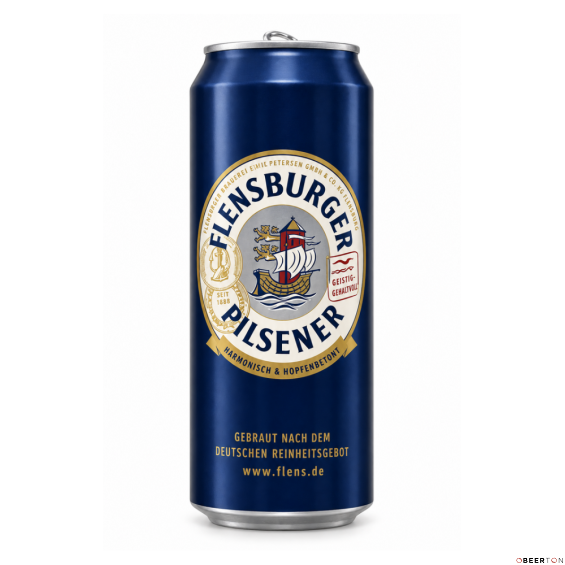 ж/б Flensburger Pilsener(Фленсбургер Пилснер) ЧЗ 0,5л(24шт)