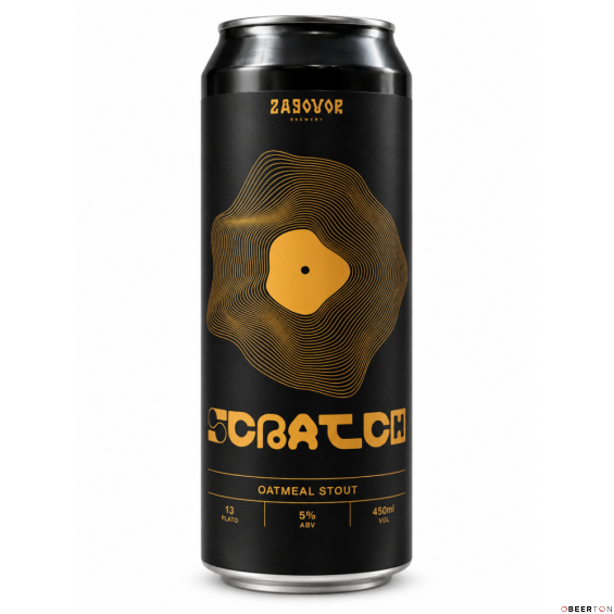 ж/б SCRATCH 0,45л(20шт) ЧЗ (ZAGOVOR)