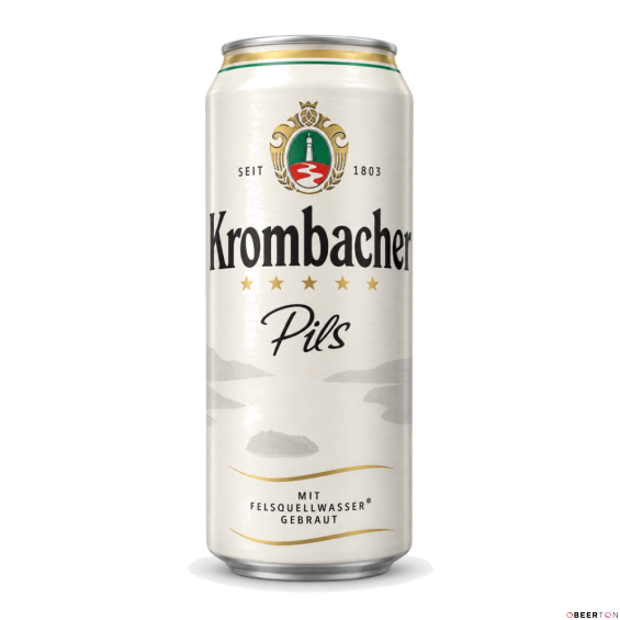 ж/б KROMBACHER PILS(Кромбахер Пилс) 0,5л(24шт) ЧЗ