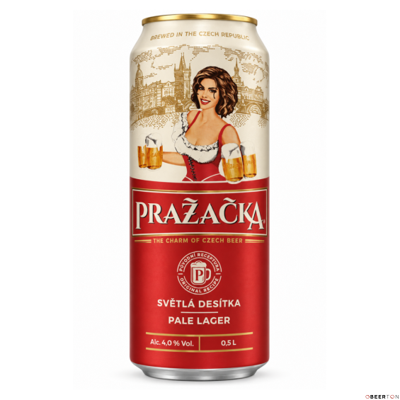 ж/б PRAZACKA(ПРАЖЕЧКА) 0,5л(24шт)ЧЗ
