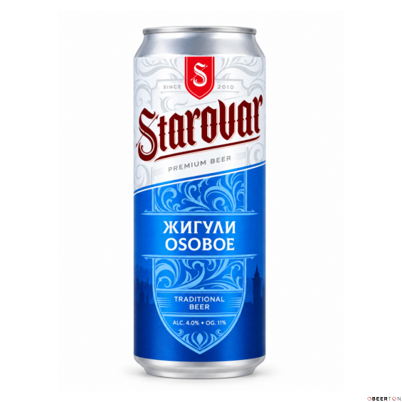ж/б ЖИГУЛИ OSOBOE 0,45л (6шт)ЧЗ (STAROVAR)