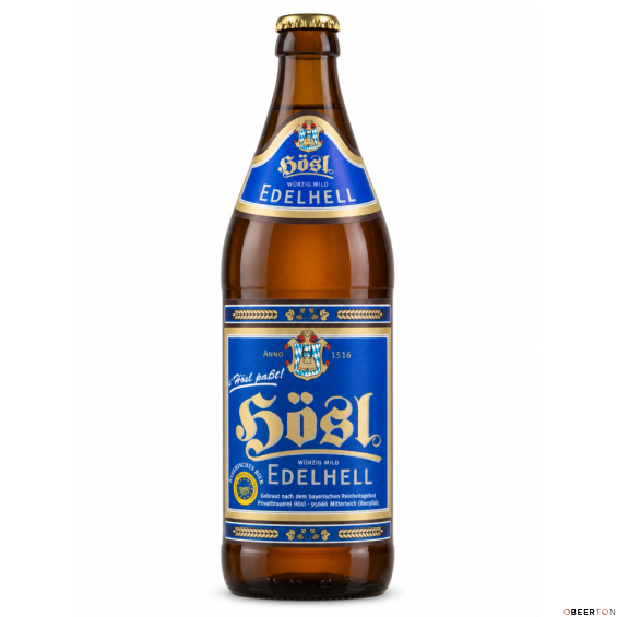 стекло HOSL EDELHELL 0,5л ЧЗ