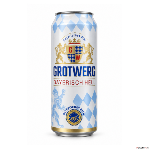 ж/б GROTWERG BAYERISCH HELL 0,5л ЧЗ