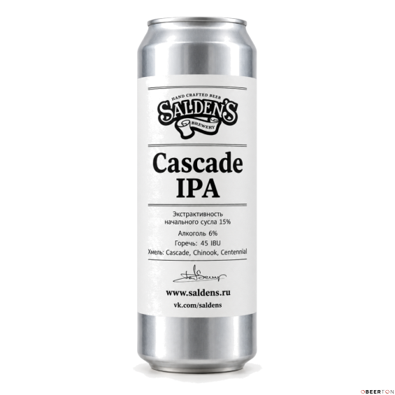ж/б CASCADE IPA 0,45л ЧЗ (SALDEN'S)