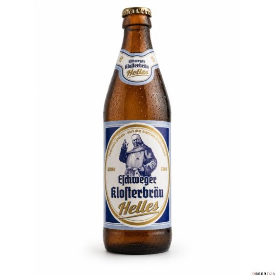 стекло Eschweger Klosterbrau Helles(ЭШВЕГЕР КЛОСТЕРБРОЙ ХЕЛЛЕС) 0,5л(20шт)ЧЗ