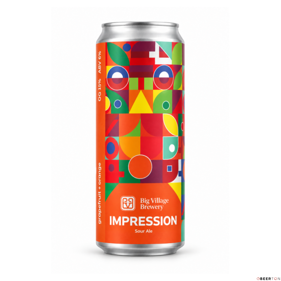 ж/б IMPRESSION (Sour Ale 11) 0,45л(12шт) ЧЗ (BIG VILLAGE BREWERY)