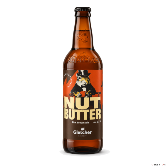 стекло NUT BUTTER 0,5л(12) ЧЗ (GLETCHER)
