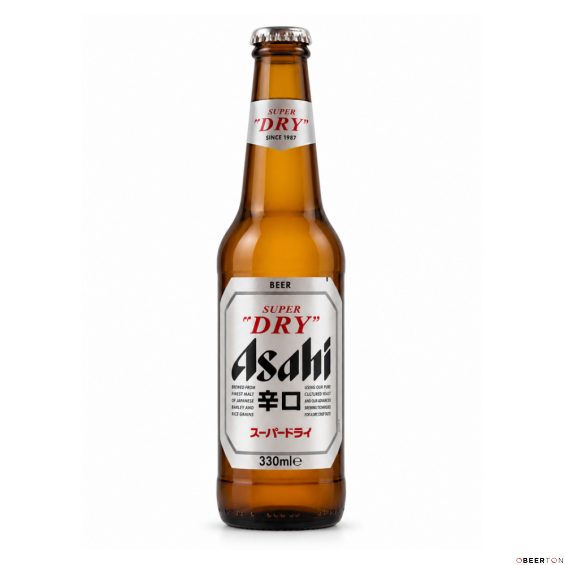 стекло Asahi SUPER DRY(Асахи Супер Драй) 0,33л(24шт) ЧЗ