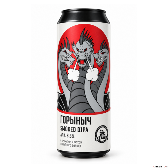 ж/б ГОРЫНЫЧ SMOKED DIPA 0,45л ЧЗ (BREWLOK)