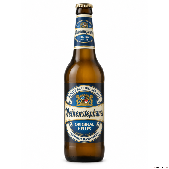 стекло WEIHENSTEPHANER ORIGINAL HELLES 0,5л ЧЗ