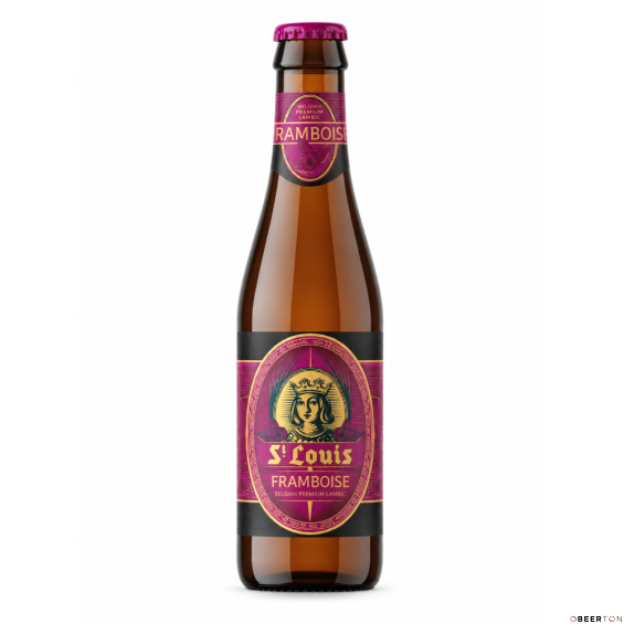 стекло ST LOUIS PREMIUM FRAMBOISE(Сент Луис Премиум Фрамбуаз) 0,25л(24шт) ЧЗ (KASTEEL)