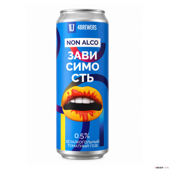 ж/б Б/А ЗАВИСИМОСТЬ 0,45л(12шт)ЧЗ (4BREWERS)